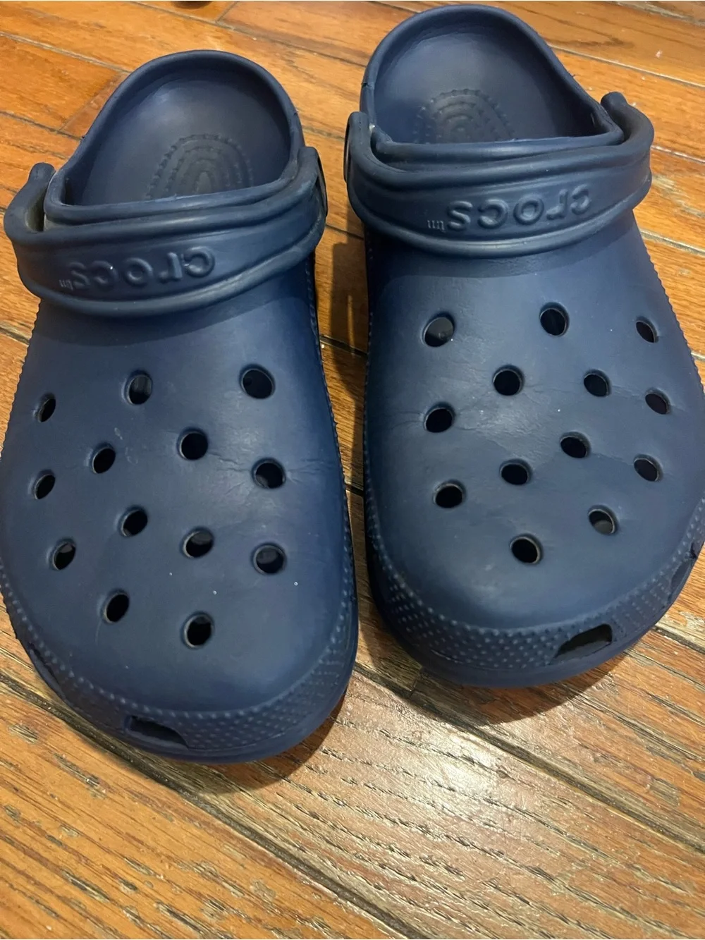 CROCS Kids Classic Clog - Navy Blue size 10 men